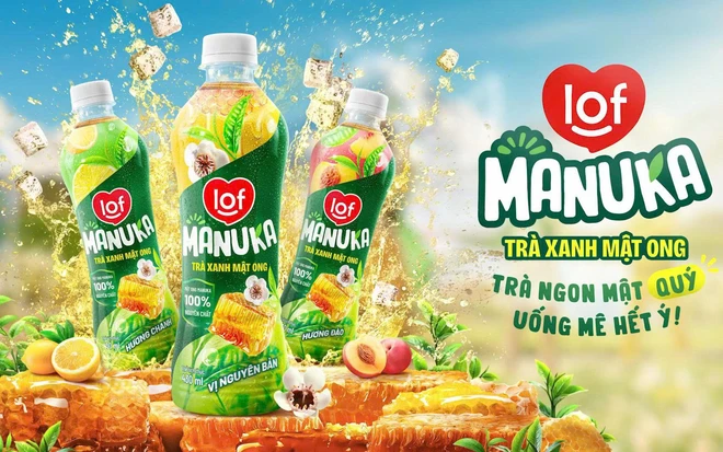 Trà xanh mật ong Lof Manuka chính thức ra mắt: Trà ngon kết hợp 100% mật ong Manuka từ Úc và New Zealand